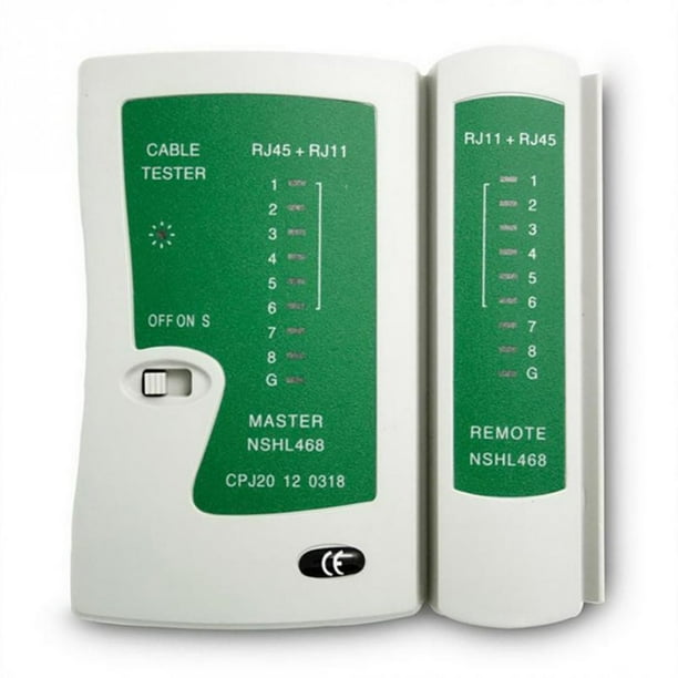 Network Cable Tester RJ45 RJ11 RJ12 CAT5 UTP LAN Cable Tester Detector Remote Test Tools Networking Network Cable Tester RJ45 RJ11 RJ12 CAT5 UTP LAN Cable Tester Detector Remote Test Tools Networking